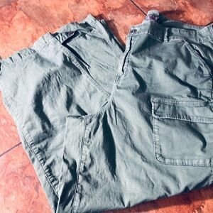 Torrid Women's Olive Wide Leg Pants